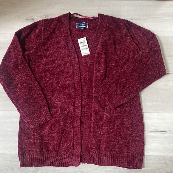 KAREN SCOTT
Women's Open-Front Cardigan KS Merlot M NWT and in packaging - Picture 2 of 5